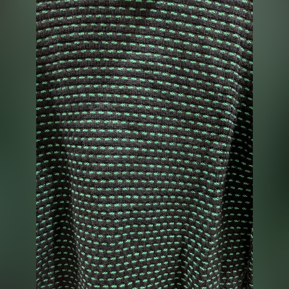 J. Crew navy and green XS turtleneck sweater - Picture 2 of 11